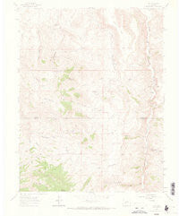 Iris Colorado Historical topographic map, 1:24000 scale, 7.5 X 7.5 Minute, Year 1962
