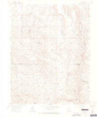 Iris Colorado Historical topographic map, 1:24000 scale, 7.5 X 7.5 Minute, Year 1962