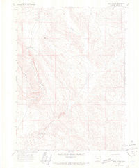 Irish Canyon Colorado Historical topographic map, 1:24000 scale, 7.5 X 7.5 Minute, Year 1966