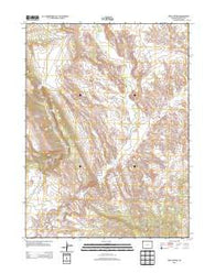 Irish Canyon Colorado Historical topographic map, 1:24000 scale, 7.5 X 7.5 Minute, Year 2013
