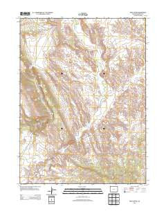 Irish Canyon Colorado Historical topographic map, 1:24000 scale, 7.5 X 7.5 Minute, Year 2013