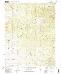 Iron Mountain Colorado Historical topographic map, 1:24000 scale, 7.5 X 7.5 Minute, Year 1980