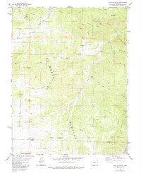 Iron Mountain Colorado Historical topographic map, 1:24000 scale, 7.5 X 7.5 Minute, Year 1980