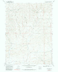 Iron Springs Colorado Historical topographic map, 1:24000 scale, 7.5 X 7.5 Minute, Year 1969