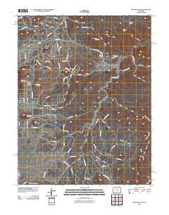 Iron Mountain Colorado Historical topographic map, 1:24000 scale, 7.5 X 7.5 Minute, Year 2010