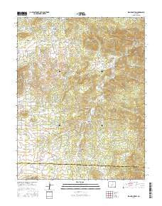 Iron Mountain Colorado Current topographic map, 1:24000 scale, 7.5 X 7.5 Minute, Year 2016