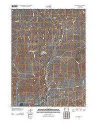 Iron Springs Colorado Historical topographic map, 1:24000 scale, 7.5 X 7.5 Minute, Year 2010