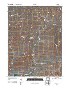 Iron Springs Colorado Historical topographic map, 1:24000 scale, 7.5 X 7.5 Minute, Year 2010