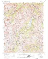 Ironton Colorado Historical topographic map, 1:24000 scale, 7.5 X 7.5 Minute, Year 1955