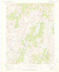 Ironton Colorado Historical topographic map, 1:24000 scale, 7.5 X 7.5 Minute, Year 1955