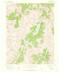 Ironton Colorado Historical topographic map, 1:24000 scale, 7.5 X 7.5 Minute, Year 1955