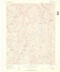 Ironton Colorado Historical topographic map, 1:24000 scale, 7.5 X 7.5 Minute, Year 1955