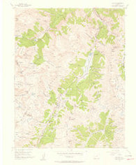Ironton Colorado Historical topographic map, 1:24000 scale, 7.5 X 7.5 Minute, Year 1955