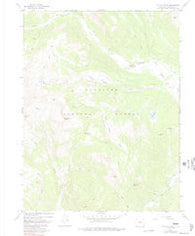 Italian Creek Colorado Historical topographic map, 1:24000 scale, 7.5 X 7.5 Minute, Year 1967