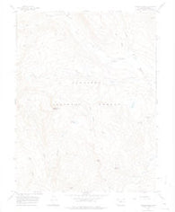 Italian Creek Colorado Historical topographic map, 1:24000 scale, 7.5 X 7.5 Minute, Year 1967