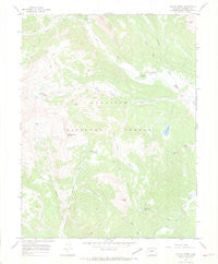 Italian Creek Colorado Historical topographic map, 1:24000 scale, 7.5 X 7.5 Minute, Year 1967