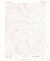 Italian Creek Colorado Historical topographic map, 1:24000 scale, 7.5 X 7.5 Minute, Year 1967