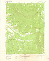 Jack Creek Ranch Colorado Historical topographic map, 1:24000 scale, 7.5 X 7.5 Minute, Year 1956