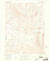 Jack Creek Ranch Colorado Historical topographic map, 1:24000 scale, 7.5 X 7.5 Minute, Year 1956