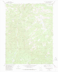 Jack Hall Mountain Colorado Historical topographic map, 1:24000 scale, 7.5 X 7.5 Minute, Year 1983