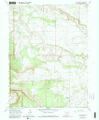 Jack Springs Colorado Historical topographic map, 1:24000 scale, 7.5 X 7.5 Minute, Year 1966
