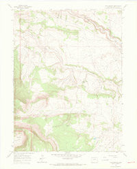 Jack Springs Colorado Historical topographic map, 1:24000 scale, 7.5 X 7.5 Minute, Year 1966