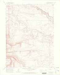 Jack Springs Colorado Historical topographic map, 1:24000 scale, 7.5 X 7.5 Minute, Year 1966