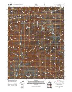 Jack Hall Mountain Colorado Historical topographic map, 1:24000 scale, 7.5 X 7.5 Minute, Year 2011