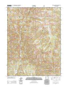 Jack Hall Mountain Colorado Historical topographic map, 1:24000 scale, 7.5 X 7.5 Minute, Year 2013