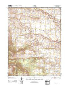 Jack Springs Colorado Historical topographic map, 1:24000 scale, 7.5 X 7.5 Minute, Year 2013