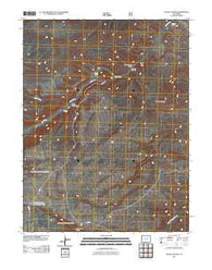 Jacks Canyon Colorado Historical topographic map, 1:24000 scale, 7.5 X 7.5 Minute, Year 2011