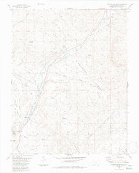 Jackson Mountain Colorado Historical topographic map, 1:24000 scale, 7.5 X 7.5 Minute, Year 1984