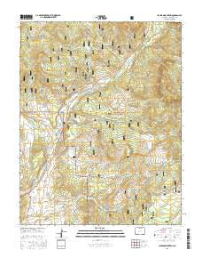 Jackson Mountain Colorado Current topographic map, 1:24000 scale, 7.5 X 7.5 Minute, Year 2016