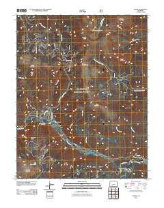 Jasper Colorado Historical topographic map, 1:24000 scale, 7.5 X 7.5 Minute, Year 2011