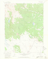 Jefferson Colorado Historical topographic map, 1:24000 scale, 7.5 X 7.5 Minute, Year 1958
