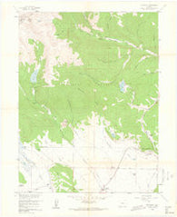Jefferson Colorado Historical topographic map, 1:24000 scale, 7.5 X 7.5 Minute, Year 1958