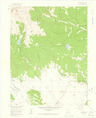 Jefferson Colorado Historical topographic map, 1:24000 scale, 7.5 X 7.5 Minute, Year 1958