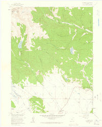 Jefferson Colorado Historical topographic map, 1:24000 scale, 7.5 X 7.5 Minute, Year 1958