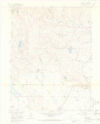 Jefferson Colorado Historical topographic map, 1:24000 scale, 7.5 X 7.5 Minute, Year 1958