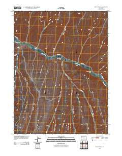 Jessup Gulch Colorado Historical topographic map, 1:24000 scale, 7.5 X 7.5 Minute, Year 2010