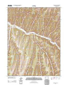 Jessup Gulch Colorado Historical topographic map, 1:24000 scale, 7.5 X 7.5 Minute, Year 2013