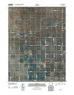 Joes Colorado Historical topographic map, 1:24000 scale, 7.5 X 7.5 Minute, Year 2010