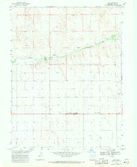 Joes Colorado Historical topographic map, 1:24000 scale, 7.5 X 7.5 Minute, Year 1968