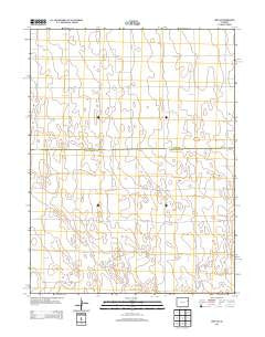 Joes SW Colorado Historical topographic map, 1:24000 scale, 7.5 X 7.5 Minute, Year 2013