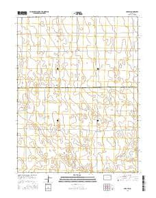 Joes SW Colorado Current topographic map, 1:24000 scale, 7.5 X 7.5 Minute, Year 2016