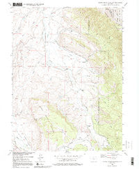 Johnny Moore Mountain Colorado Historical topographic map, 1:24000 scale, 7.5 X 7.5 Minute, Year 1956
