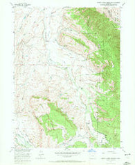 Johnny Moore Mountain Colorado Historical topographic map, 1:24000 scale, 7.5 X 7.5 Minute, Year 1956