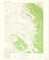 Johnny Moore Mountain Colorado Historical topographic map, 1:24000 scale, 7.5 X 7.5 Minute, Year 1956