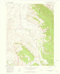 Johnny Moore Mountain Colorado Historical topographic map, 1:24000 scale, 7.5 X 7.5 Minute, Year 1956