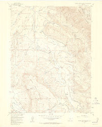 Johnny Moore Mountain Colorado Historical topographic map, 1:24000 scale, 7.5 X 7.5 Minute, Year 1956
